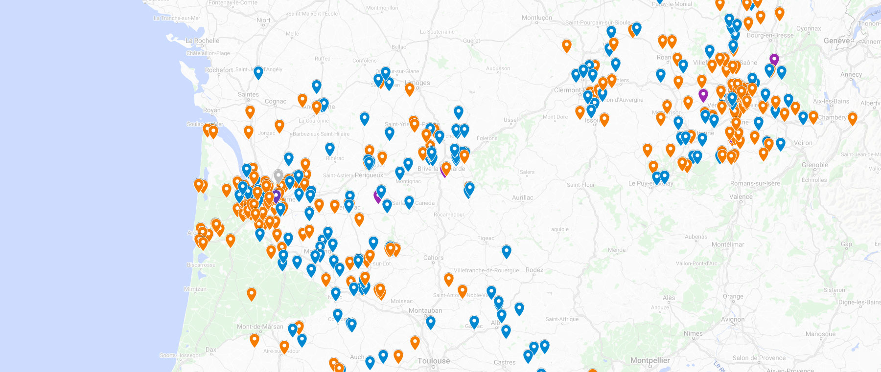 Air Energie, nos installations dans toute la France.