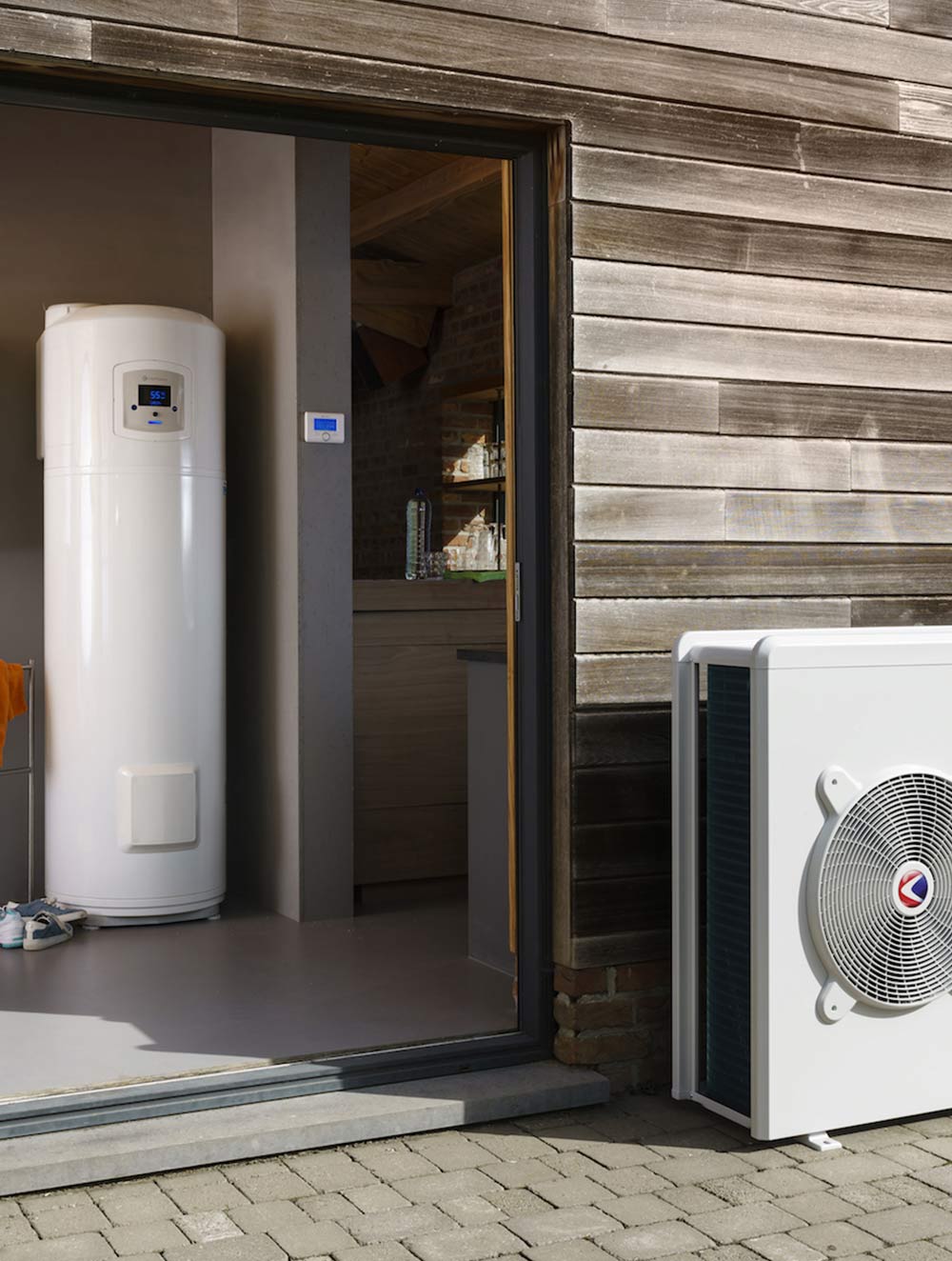 Installation chauffe-eau thermodynamique bi-bloc Bordeaux, Libourne